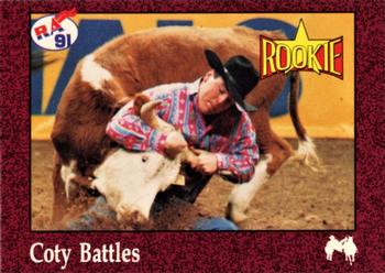1991 Rodeo America Set B #80 Coty Battles Front